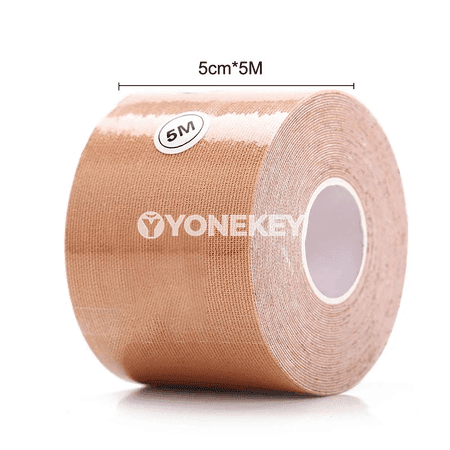 Aýallar üçin döş götermek tape-y, görünmeýän silikon ýapyjylar, 5 m