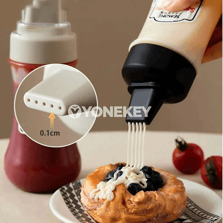 350 ml sous-sowadyjy dozator çüýşesi, 5 deşikli