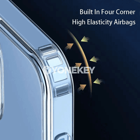 MagSafe üçin simsiz zarýadly açyk akril örtük iPhone üçin