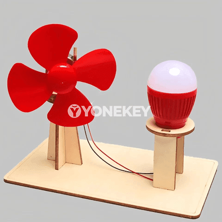 Howa güýji bilen işleýän fan modeli, DIY tejribe toplumy