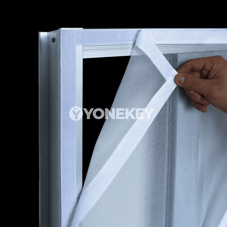 Penjire üçin ýörite ölçegli çybyn torly mesh perde