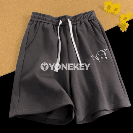 Erkekler üçin giň sport şortikleri, çaply, M-8XL