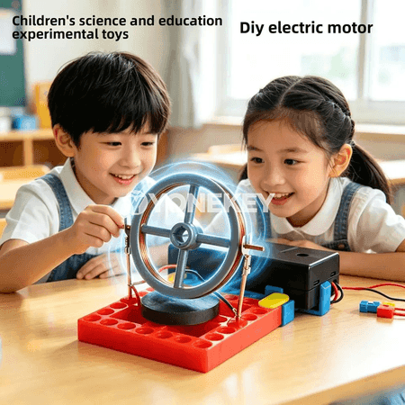 Çagalar üçin DIY ylmy-bilim model toplumy, motorly gurnama oýunjak