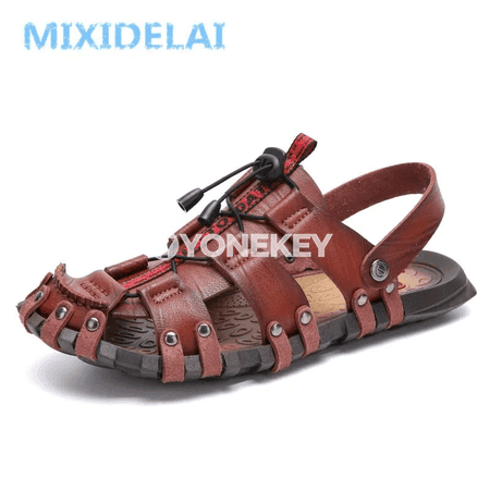 Erkekler üçin rahat tomusky sandal aýakgaplar, ýumşak gündelik flip-flop