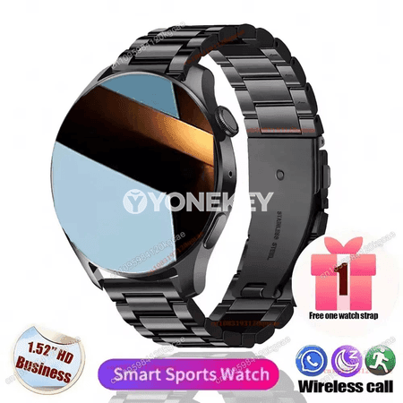 Ola Esporte HW12 akylly sagat, AMOLED ekran, GPS, Bluetooth jaň, IP68