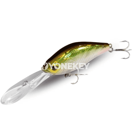 12 g ýüzýän minnow balyk peýlesi, 10 sm, güýçli hereketli