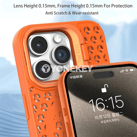iPhone üçin magnitli ýylylyk çykaryjy ýumşak gorag gapak