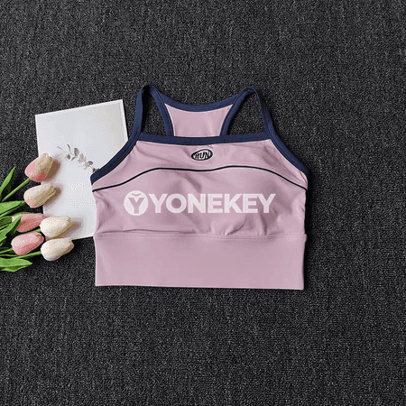Aýallar üçin sport bra-top, ýoga we fitnes üçin ýeňil we dem alýan