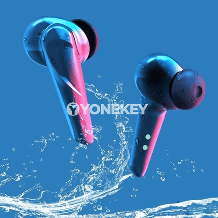Bluetooth 5.3 simsiz gulaklyklar, mikrofonly, ähli smartfonlar üçin