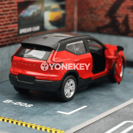 Volvo XC40 1:36 çagalar üçin metal model awtoulag