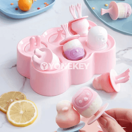 Silikon doňdurma we popsikl galyplary, gapakly, aşhana üçin