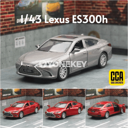 Lexus ES300h 1:43 metal modeli, açylýan gapyly, kolleksiýa üçin