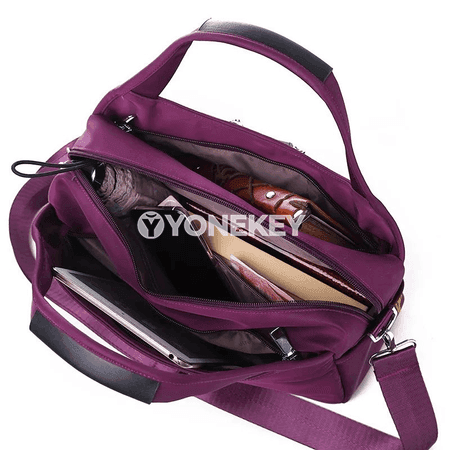 Aýal-gyzlar üçin uly göwrümli crossbody sumka, suwa durnukly