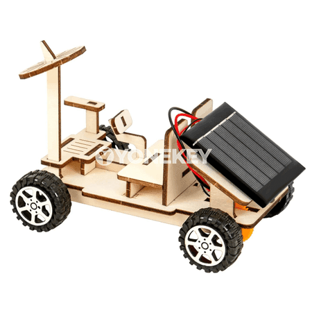 Çaga üçin DIY ylmy taýdan öwrediji 3D agaç gurluşyk modeli