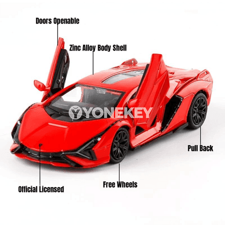 Lamborghini Gallardo LP570-4 1:36 metal maşyn modeli