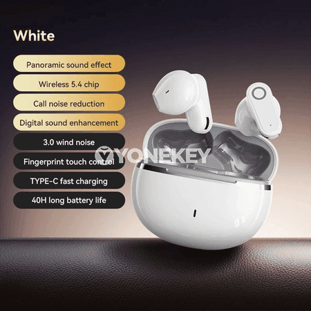 Simsiz Bluetooth nauşnikler, ses azaltma, mikrofonly, sport üçin