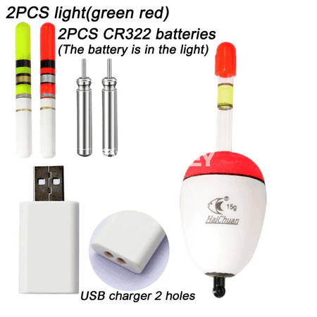 USB bilen zarýadlanýan balykçyk ýagty ýüzdüriji çyrasy, 3V
