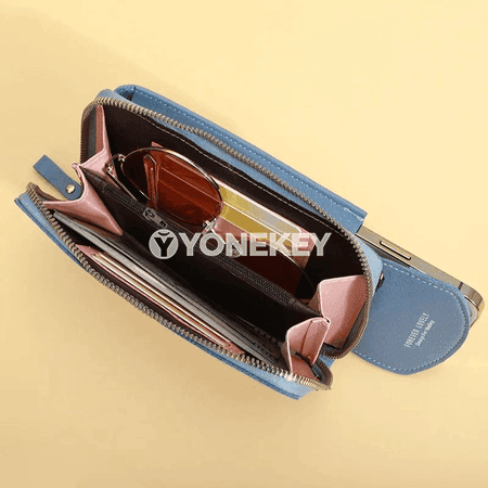 Zenanlar üçin kiçi egin-sumka, telefon hem kartoçka saklaýjy
