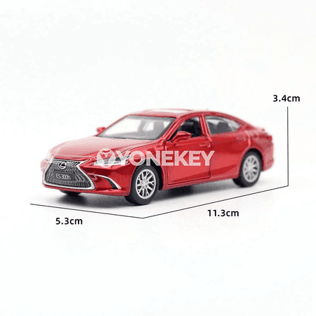 Lexus ES300h 1:43 metal modeli, açylýan gapyly, kolleksiýa üçin