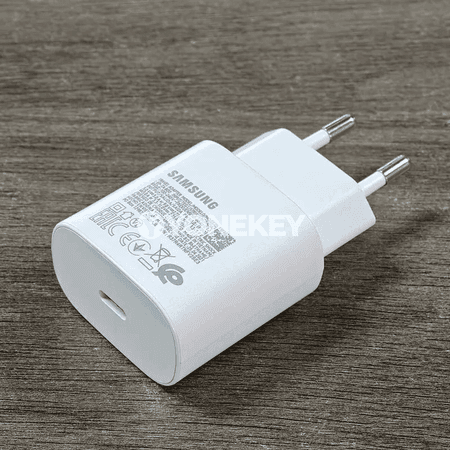 Samsung 25W çalt zarýad beriji adapter, Galaxy üçin
