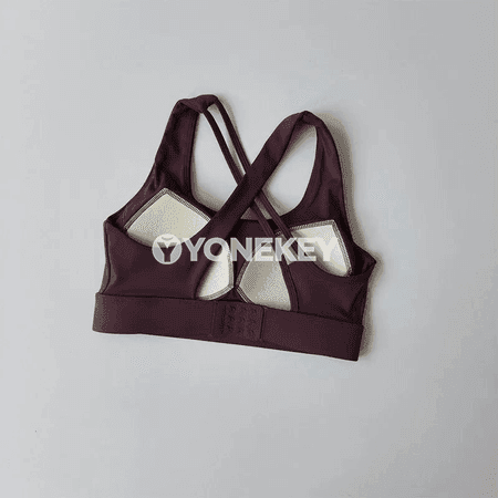 Zenanlar üçin çalt gurýan sport bra — ýoga, fitnes we pilates üçin