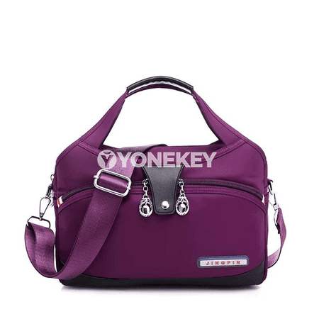 Aýal-gyzlar üçin uly göwrümli crossbody sumka, suwa durnukly