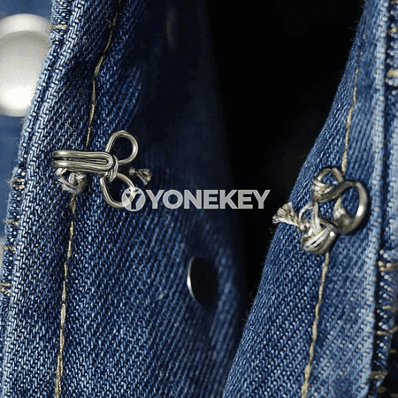Zenanlar üçin gysga denim penjek, vintage stil