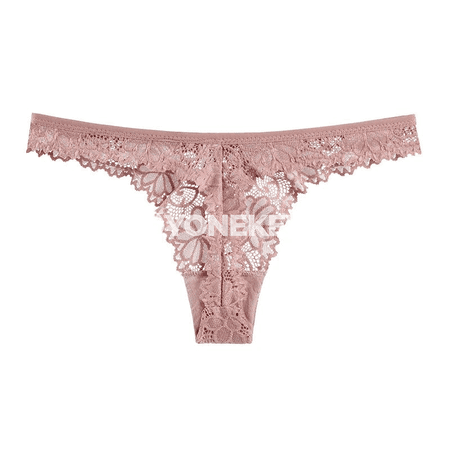 Aýallar üçin dantelli pes bel içki geýim, G-string