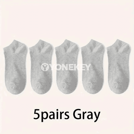 Zenanlar üçin ýumşak inçe ankle joraplar — 5 jübüt.