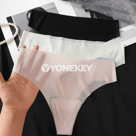 Aýal-gyzlar üçin inçe, tikinsiz G-string içki geýim
