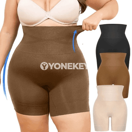 Zenanlar üçin ýokary belli beden şekillendiriji içki balak, plus size