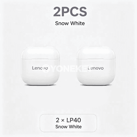 Lenovo LP40 simsiz TWS gulaklyklar, Bluetooth 5.4, touch dolandyryşly