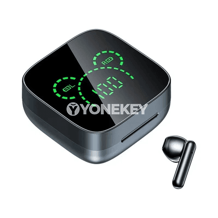 TWS simsiz Bluetooth gulaklyklar, sensorly dolandyryş, LED ekrany bilen