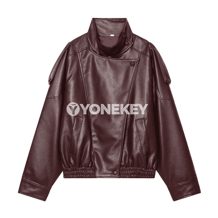 Aýal-gyzlar üçin güýz-gyş uzyn ýeňli giň kesimli jaket