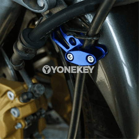 Uniwersal alýumin motosikl kabel we ýag turbasy üçin klipler