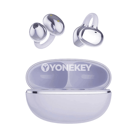 DM08 Bluetooth gulaklyklary, sport we aýdym-saz üçin simsiz klipli