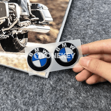 BMW üçin M Power awtoulag emblema stikeri, içki aksessuar