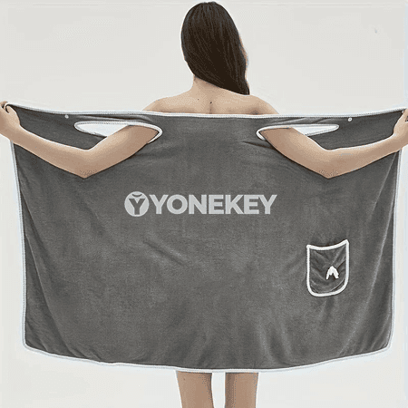 Aýal-gyzlar üçin mikrofibrany hammam polotensasy, geýilýän wrap