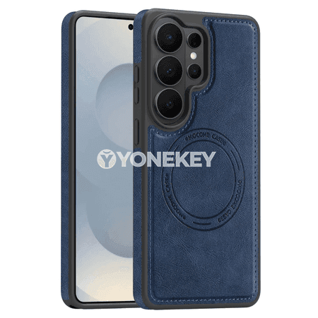 Samsung Galaxy üçin retro deri magnitli gaby