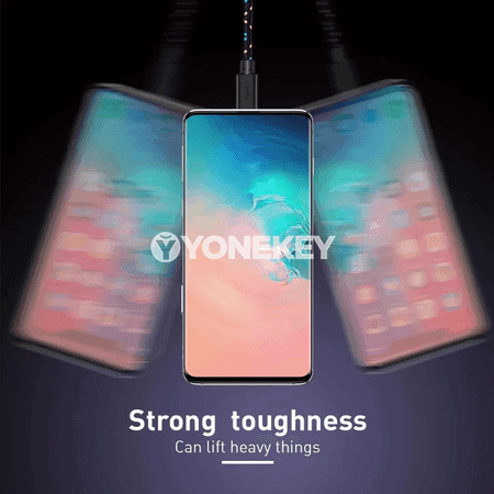 NNBILI USB-C zarýad we maglumat kabeli, 3A, 1m/2m/3m