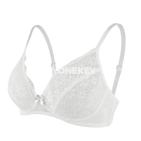 Aýallar üçin inçe dantelli bra, goldawly, sazlanýan gaýyşly