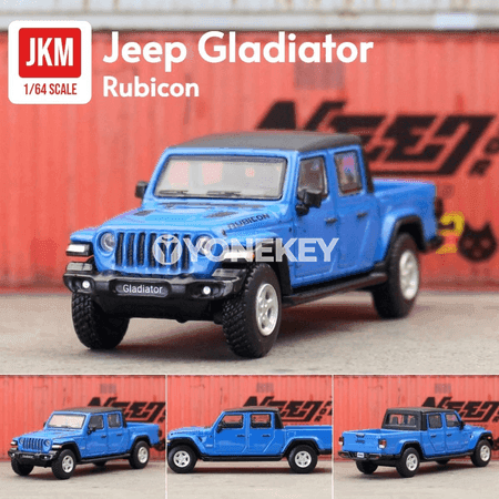 Jeep Gladiator Pickup 1:64 metal model awtoulag