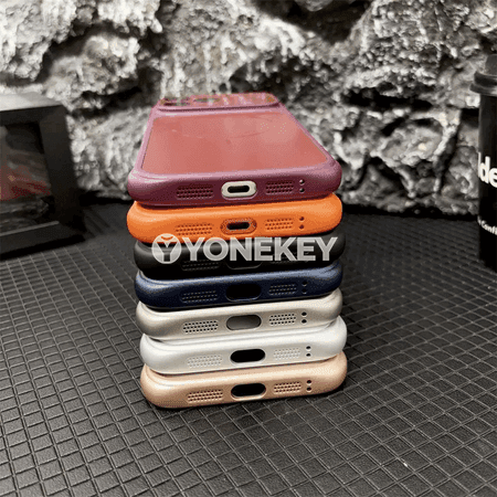 iPhone üçin magnitli mat gara gapak, zarba garşy lens goragly