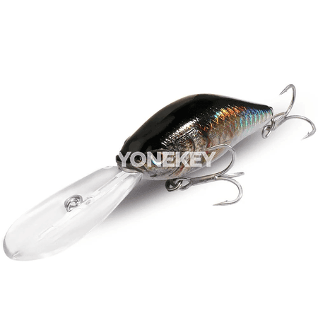 12 g ýüzýän minnow balyk peýlesi, 10 sm, güýçli hereketli