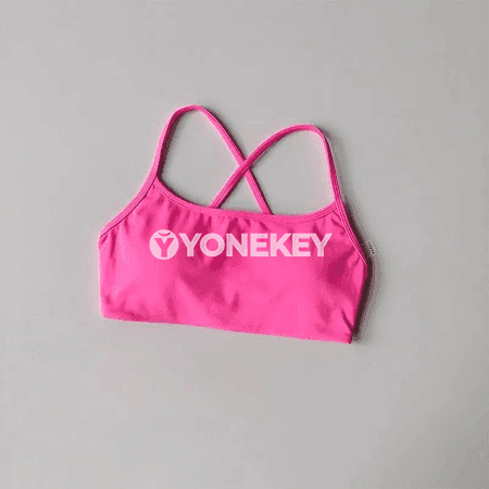 Zenanlar üçin ýürekli fitnes bra, arka kesimli sport top, ýoga üçin