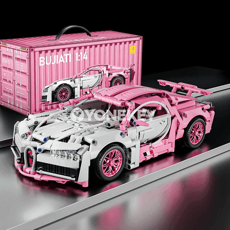 Gülgüne RC gurluş blokly sport awtoulag gurluşyk toplumy 1:14