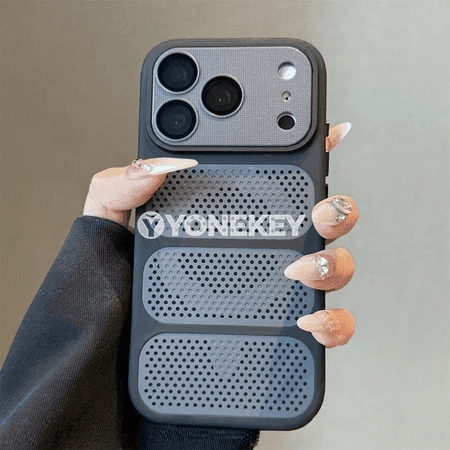 iPhone üçin mat ýylylyk paýlaýan magnitli gorag gaby