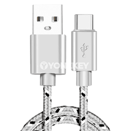 NNBILI USB-C zarýad we maglumat kabeli, 3A, 1m/2m/3m