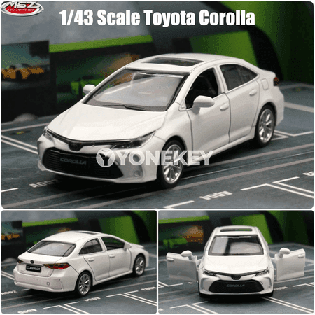 Toyota Corolla Hybrid 1:43 metal model awtoulag oýnawy