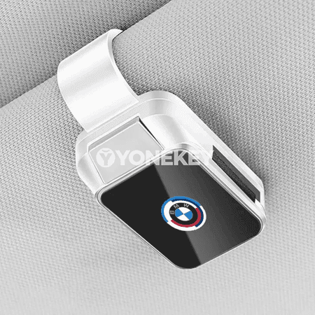 BMW üçin äýnek klipsi we kartoçka saklaýjy, awtoulag penjiresi üçin